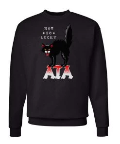Arm The Animals Unisex | Tattoo Black Cat | Crewneck Sweatshirt Crew Sweatshirts