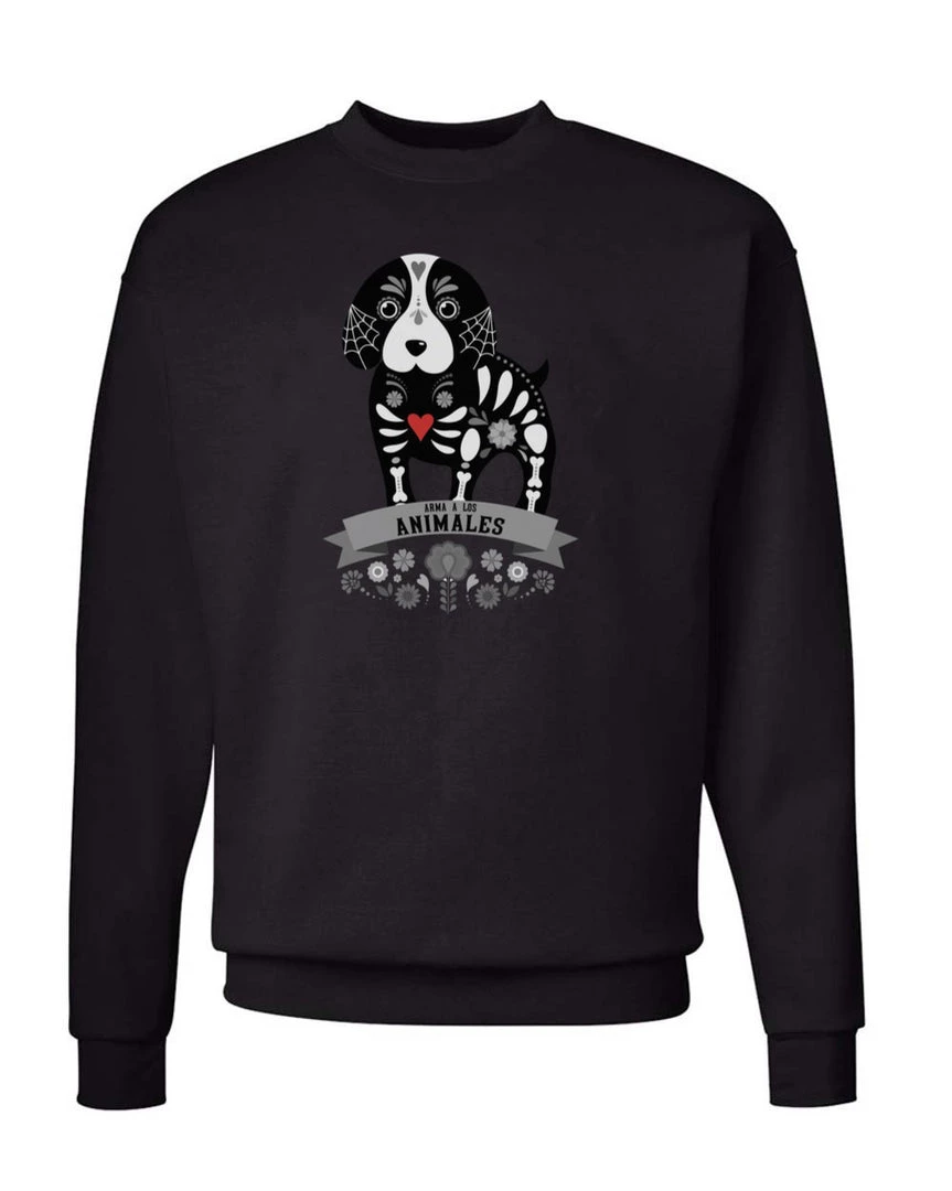 Arm The Animals Unisex | Hound Alebrije | Crewneck Sweatshirt Crew Sweatshirts