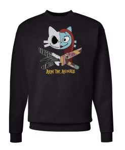 Arm The Animals Unisex | Bride And Groom | Crewneck Sweatshirt