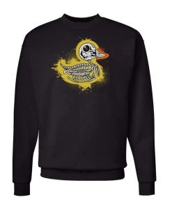 Arm The Animals Unisex | Bad To The Bone Duck | Crewneck Sweatshirt
