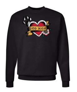 Arm The Animals Unisex | Tattoo Dog Mom | Crewneck Sweatshirt