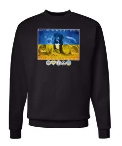 Arm The Animals Unisex | Rally For Ukraine | Crewneck Sweatshirt Crew Sweatshirts