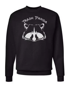Arm The Animals Unisex | Trash Panda | Crewneck Sweatshirt Crew Sweatshirts