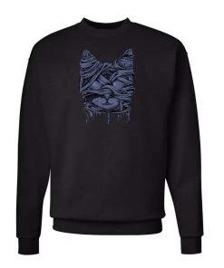Arm The Animals Unisex | Zombie Mummy Cat | Crewneck Sweatshirt Crew Sweatshirts