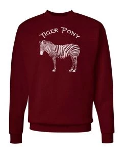 Arm The Animals Unisex | Tiger Pony | Crewneck Sweatshirt