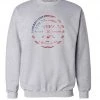 Arm The Animals Crew Sweatshirts Unisex | 4th Of July Rescue Knuckles | Crewneck Sweatshirt