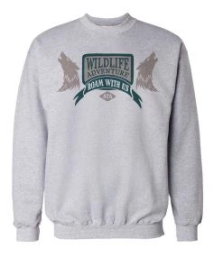 Arm The Animals Unisex | Roam | Crewneck Sweatshirt Crew Sweatshirts