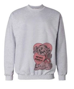 Arm The Animals Crewneck Sweatshirts Unisex | 4ever Single | Crewneck Sweatshirt