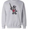 Arm The Animals Crew Sweatshirts Unisex | B-800 Judgement Bear | Crewneck Sweatshirt
