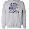 Arm The Animals Crew Sweatshirts Unisex | Peow Peow | Crewneck Sweatshirt