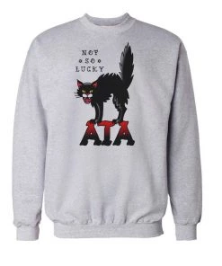 Arm The Animals Unisex | Tattoo Black Cat | Crewneck Sweatshirt Crew Sweatshirts