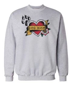 Arm The Animals Unisex | Tattoo Dog Mom | Crewneck Sweatshirt