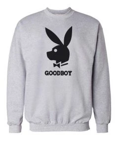 Arm The Animals Unisex | Good Boy Bunny Club | Crewneck Sweatshirt Crew Sweatshirts