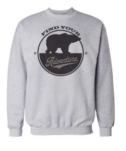 Arm The Animals Unisex | Adventure | Crewneck Sweatshirt Crew Sweatshirts