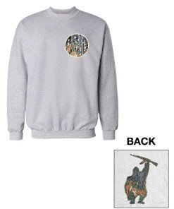 Arm The Animals Unisex | Welcome To The Jungle | Crewneck Sweatshirt Crew Sweatshirts