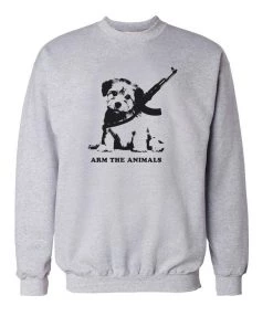 Arm The Animals Unisex | G.I. Doge | Crewneck Sweatshirt