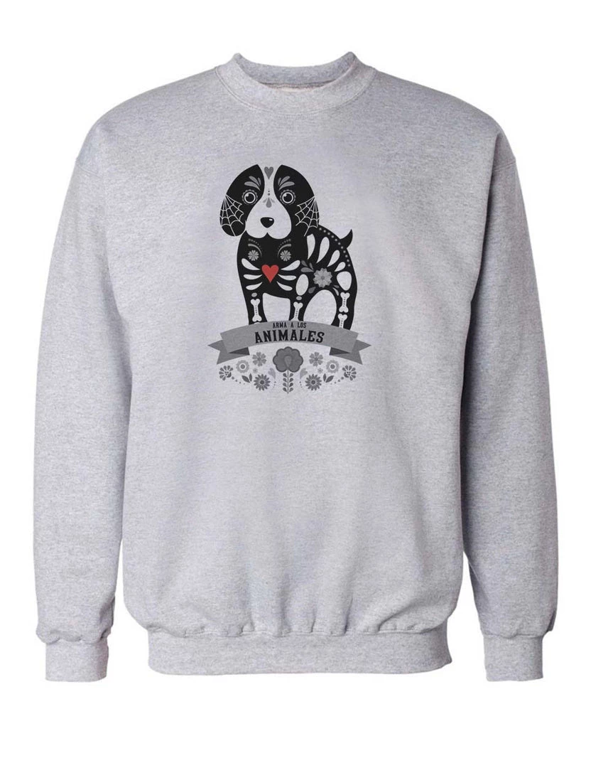 Arm The Animals Unisex | Hound Alebrije | Crewneck Sweatshirt Crew Sweatshirts