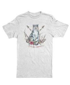 Arm The Animals Unisex | Ridgeline Snow Leopard | Crew Tees