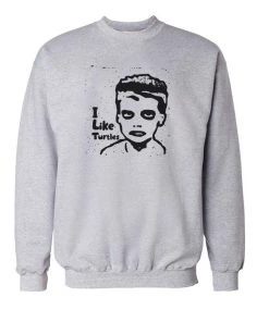 Arm The Animals Unisex | I Like Turtles | Crewneck Sweatshirt