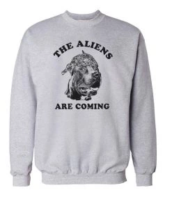 Arm The Animals Unisex | They Are Coming | Crewneck Sweatshirt Crew Sweatshirts