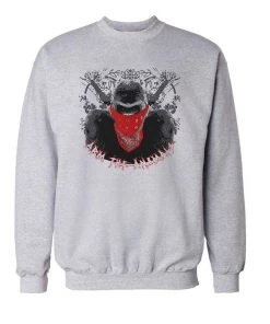 Arm The Animals Unisex | Gorilla Riot | Crewneck Sweatshirt Crew Sweatshirts