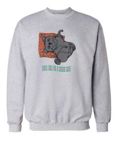 Arm The Animals Crew Sweatshirts Unisex | Call Me A Good Boy | Crewneck Sweatshirt