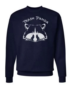 Arm The Animals Unisex | Trash Panda | Crewneck Sweatshirt Crew Sweatshirts