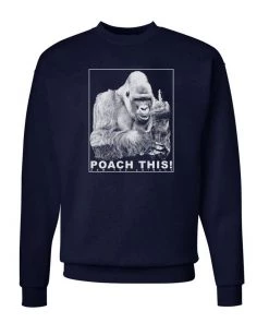 Arm The Animals Crewneck Sweatshirts Unisex | Poach This | Crewneck Sweatshirt