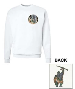 Arm The Animals Unisex | Welcome To The Jungle | Crewneck Sweatshirt Crew Sweatshirts