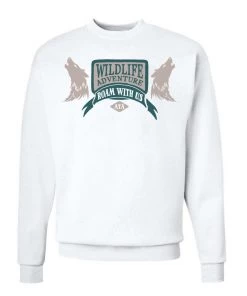 Arm The Animals Unisex | Roam | Crewneck Sweatshirt Crew Sweatshirts