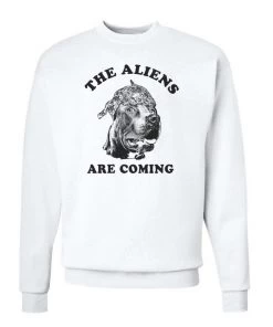 Arm The Animals Unisex | They Are Coming | Crewneck Sweatshirt Crew Sweatshirts