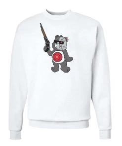 Arm The Animals Crew Sweatshirts Unisex | B-800 Judgement Bear | Crewneck Sweatshirt