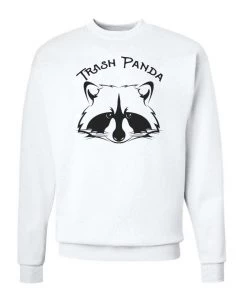 Arm The Animals Unisex | Trash Panda | Crewneck Sweatshirt Crew Sweatshirts