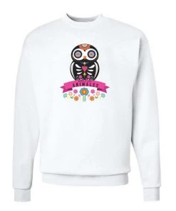Arm The Animals Unisex | Owl Alebrije | Crewneck Sweatshirt Crew Sweatshirts