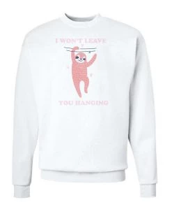 Arm The Animals Unisex | Won't Leave | Crewneck Sweatshirt Crewneck Sweatshirts