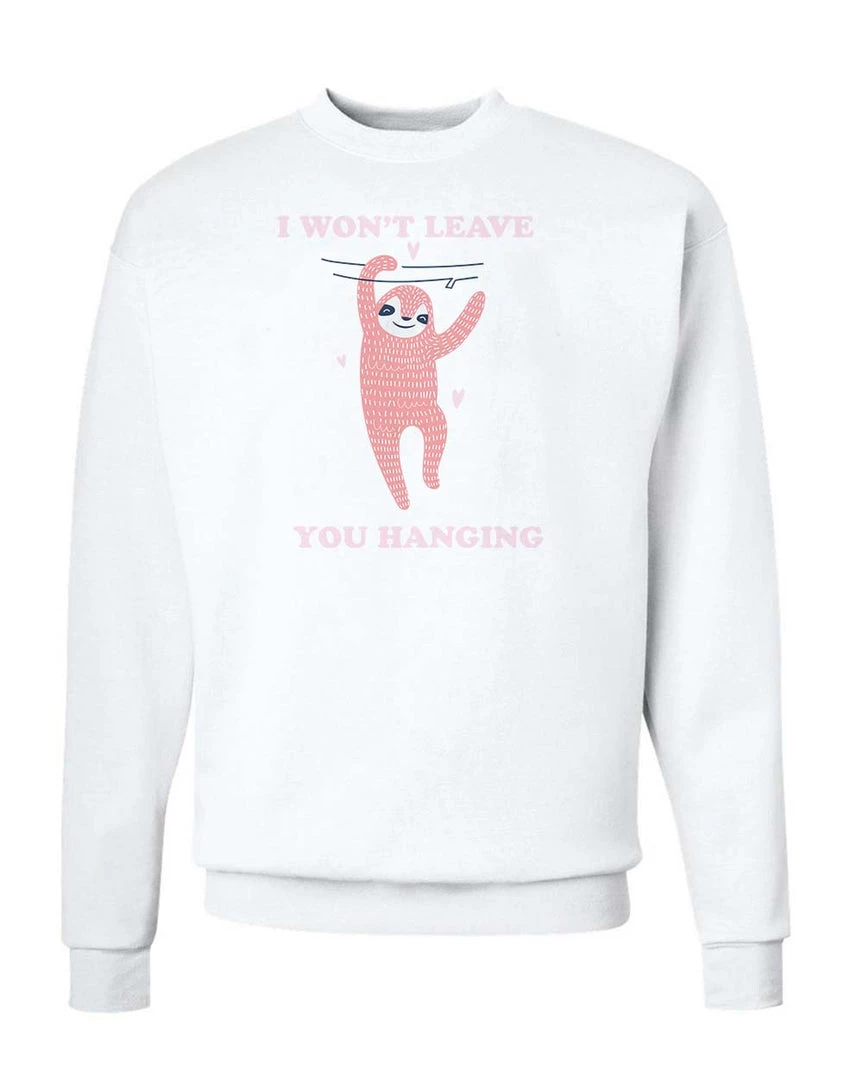 Arm The Animals Unisex | Won't Leave | Crewneck Sweatshirt Crewneck Sweatshirts