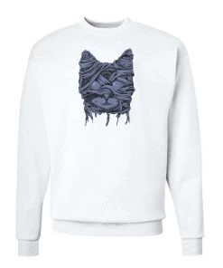 Arm The Animals Unisex | Zombie Mummy Cat | Crewneck Sweatshirt Crew Sweatshirts