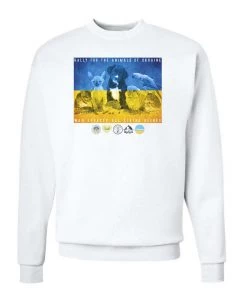 Arm The Animals Unisex | Rally For Ukraine | Crewneck Sweatshirt Crew Sweatshirts