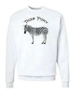 Arm The Animals Unisex | Tiger Pony | Crewneck Sweatshirt