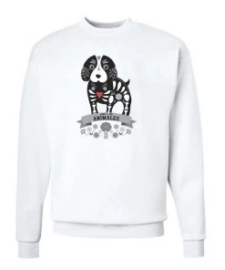 Arm The Animals Unisex | Hound Alebrije | Crewneck Sweatshirt Crew Sweatshirts