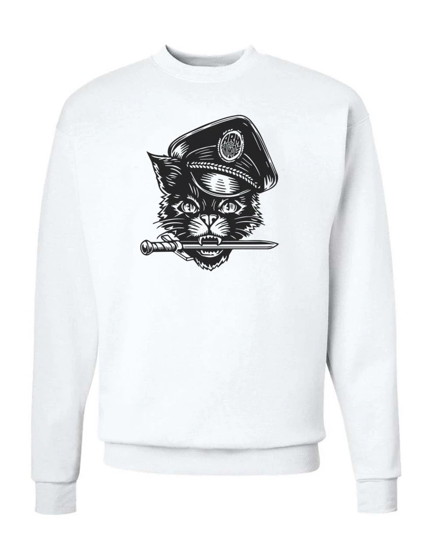 Arm The Animals Unisex | Hell Cat | Crewneck Sweatshirt