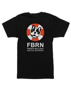 French Bulldog Rescue Network Unisex | FBRN Logo | Crew Tees