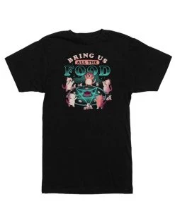 Eduardo Ely Tees Unisex | Bring Us All The Food | Crew