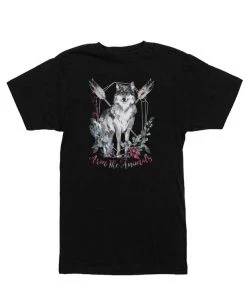 Arm The Animals Unisex | Ridgeline Wolf | Crew Tees