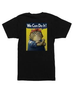 Pizza Cat Unisex | We Can Do It | Crew