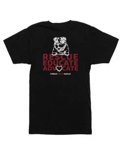 Tees Unisex | Fresno Bully Rescue Logo | Crew