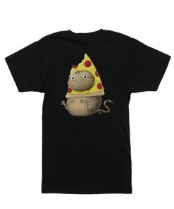 Unisex | Pizza Cat Derp | Crew Tees