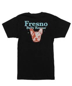 Tees Unisex | Fresno Bully Rescue Frenchie Logo | Crew