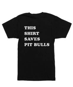 Animal Rescue Mission Tees Unisex | This Shirt Saves Pit Bulls | Crew