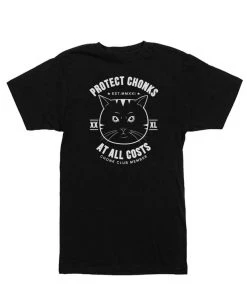 Pizza Cat Tees Unisex | Protect Chonks | Crew